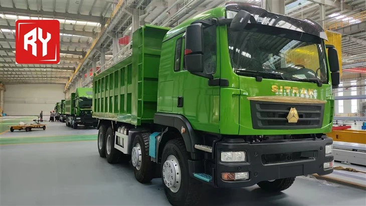 RUIYUAN Howo Dump Truck factory