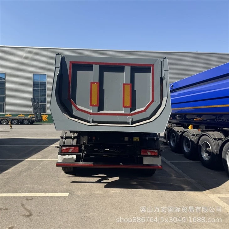 3 Axle 30 CBM Tipper Semi Trailers Rear Dump Trailer price