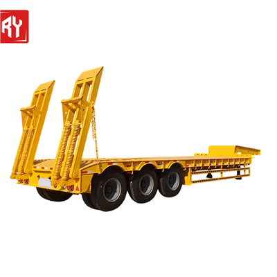 3 eixo de trailer de cravo baixo pesado