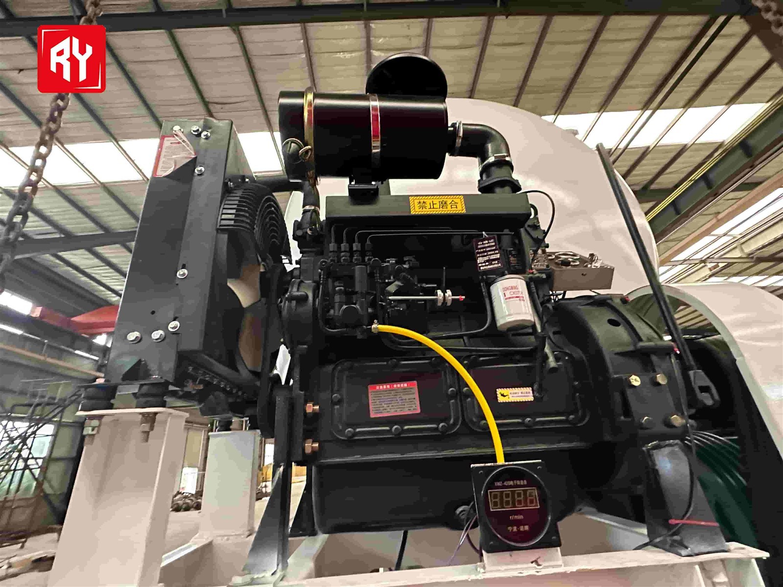 Diesel engine. Diesel engine.